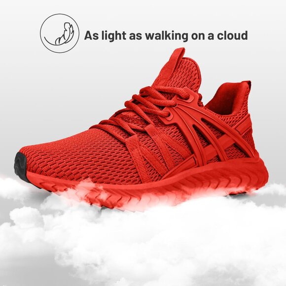 Women’s Slip-On Sneakers Lightweight Walking Tennis Shoes for Gym & Travel - Picture 4 of 5